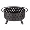 Pure Garden 32-Inch Wood Burning Fire Pit, Black 50-105 - alternate 3